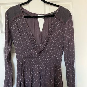 Miss Me Boho Purple Top